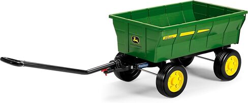 Peg Perego John Deere Farm Wagon, Extra Large Accessory for 12 Volt John Deere Tractors, Green in Kuwait
