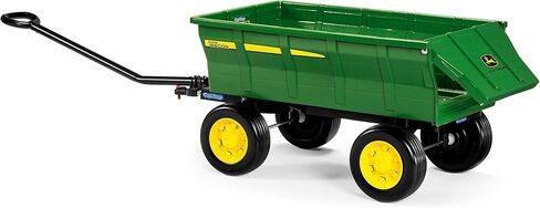Peg Perego John Deere Farm Wagon, Extra Large Accessory for 12 Volt John Deere Tractors, Green in Kuwait