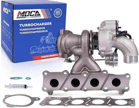 MOCA K03 Turbo Turbocharger Fit for Jaguar 2017-2018 XE 2.0L, 2013-2015 XF 2.0L, for Land Rover 2012-2013 Range Rover Evoque 2.0L, 2013-2015 LR2 2.0L, GAS ONLY in Kuwait