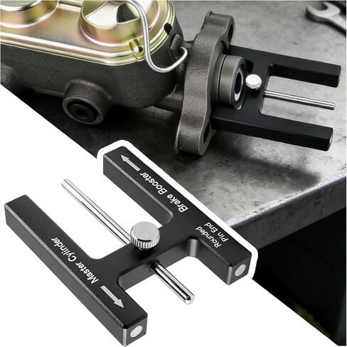 Stacool Brake Booster Adjustment Tool with Magnetic,Aluminum Brake Adjustment Tool for Adjusting Braking Distance,Universal Push Rod Brakes Adjustments Tools with Master Cylinder in Kuwait