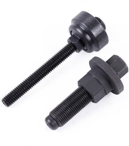 Power Steering Pump Pulley Removal Tool,Power Steering Pulley Puller/Installer Tool Set,Pump Pulley Puller Remover and Installer Set Tools Compatible with Ford, GM, VW and Chrysler Vehicles in Kuwait