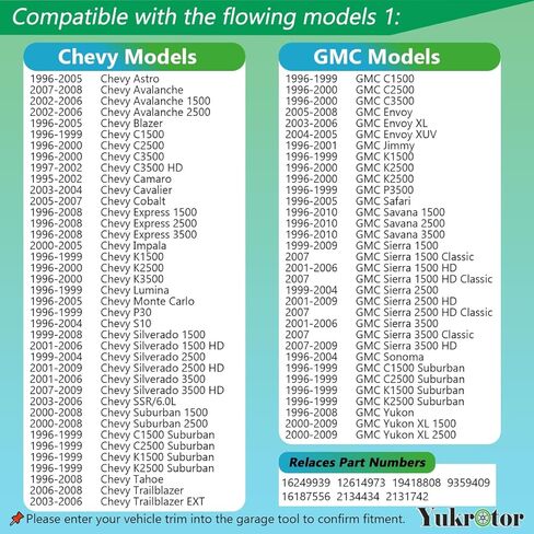 مستشعر الضغط المطلق المنوع 16249939 مستشعر الخريطة متوافق مع Chevy Impala Tahoe Buick Lesabre Cadillac GMC Sonoma Yukon GM Grand Prix Lucerne استبدال OE# 13598134 68079480AA in Kuwait
