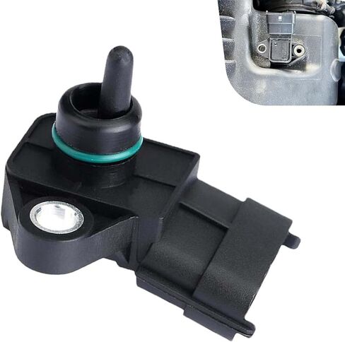 MAP Manifold Absolute Pressure Sensor, Crankcase Pressure Sensor, Replacement Part Number 393002B000, Compatible with Accent Azera Equus Genesis Sonata Tucson Sante Fe Kia Cadenza in Kuwait