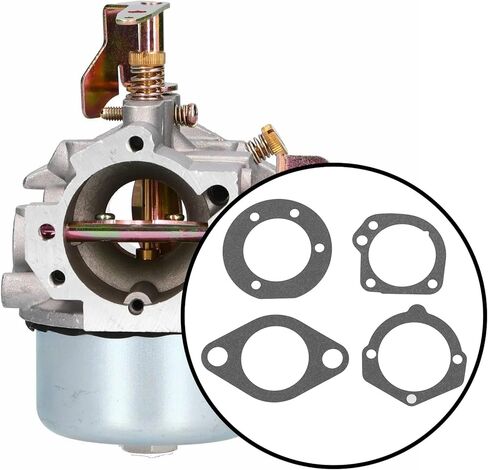4Pcs Carburetor Mounting Gasket Set 235007S LRB31400 Compatible with Kohler K Series K241 K301 K321 K341 Twin Cylinder Engine in Kuwait