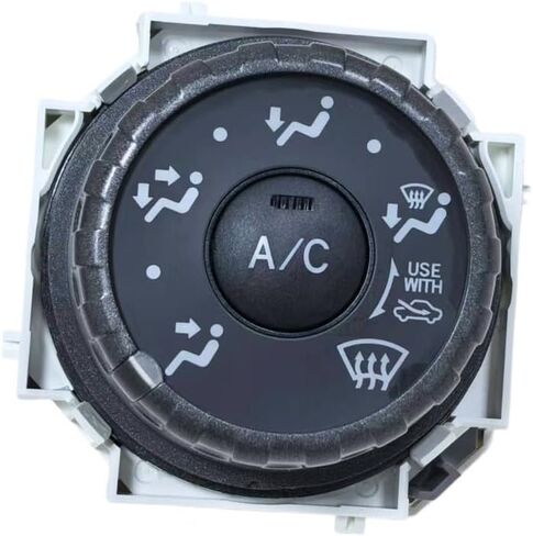 مفتاح Air Con متوافق مع Toyota for Yaris 2008-2013 مفتاح مقبض التحكم في تكييف الهواء (قطعة واحدة B) in Kuwait