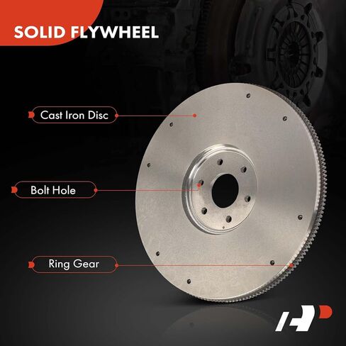 دولاب الموازنة بمقبض ممتاز متوافق مع Ford F-250 1987-1996، F Super Duty 1988-1997، F-250 HD 1997، F-350 1987-1997، 7.5 لتر، ناقل حركة يدوي، 6 فتحات مسمار، 180 سنًا in Kuwait