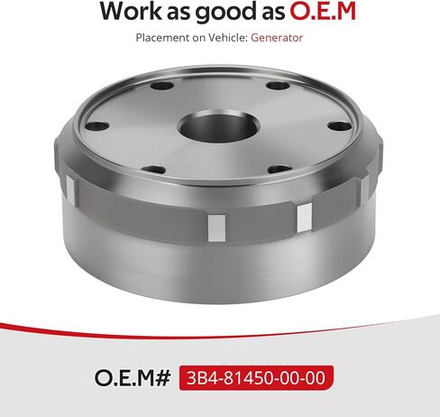 JAVIK Flywheel Rotor For Yamaha Grizzly Rhino 700 2007-2013 O.E.M# 3B4-81450-00-00 in Kuwait