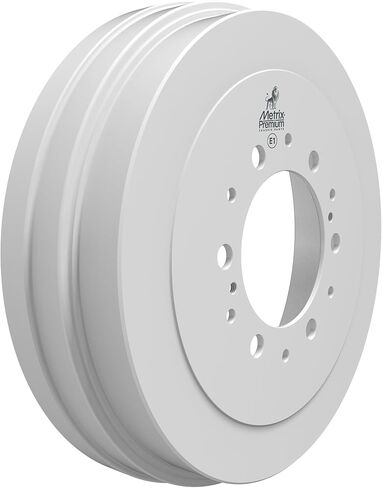 Metrix Premium Chassis Parts - 13.5 inch (343 mm) 2 PC Rear Coated Brake Drum Kit Fits 86-01 Toyota 4Runner, 86-95 Pickup, 93-98 T100, 95-03 Tacoma, 00-02 Tundra, Replacement 9328R, Made in Europe in Kuwait
