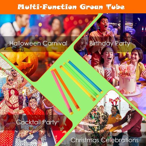 5PCS Groan Tube Noise Maker 16IN Funny Plastic Noisemaker Giggle Stick Plastic Sound Tubes Noise Makers Party Favors for Goodie Bag at Christmas Events Fools Day Family Gathering Halloween Parties in Kuwait