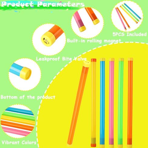 5PCS Groan Tube Noise Maker 16IN Funny Plastic Noisemaker Giggle Stick Plastic Sound Tubes Noise Makers Party Favors for Goodie Bag at Christmas Events Fools Day Family Gathering Halloween Parties in Kuwait
