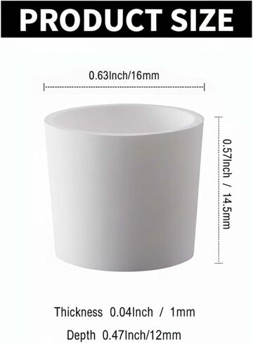 5-Pack Ceramic Bowl Inserts, Compatible with Peak Accessory, Recessed Bottom Design for Enhanced Performance in Kuwait