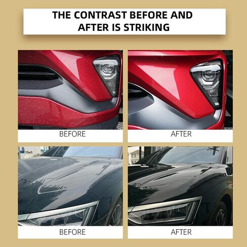 2Pcs PTZ Crystal Serum for Cars- Advanced Graphene Ceramic Coating, 9H Graphene Coatings, Quick Effect Car Coating, Nano Coat Restore for Paint, Glass & Wheel in Kuwait