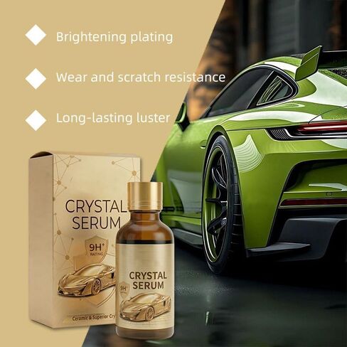 2Pcs PTZ Crystal Serum for Cars- Advanced Graphene Ceramic Coating, 9H Graphene Coatings, Quick Effect Car Coating, Nano Coat Restore for Paint, Glass & Wheel in Kuwait