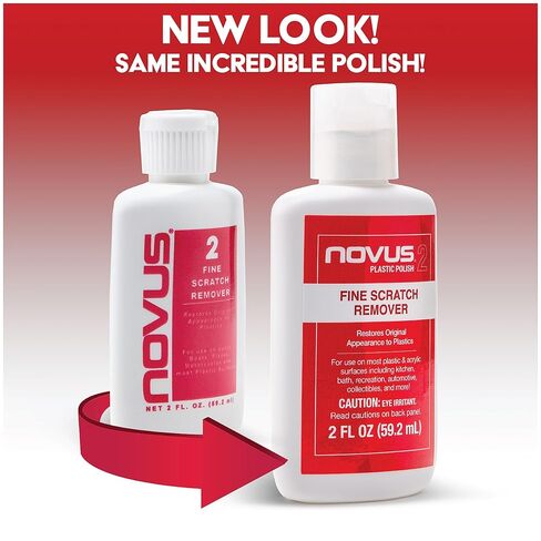 NOVUS 7030 | Fine Scratch Remover #2 | 8 Ounce Bottle in Kuwait