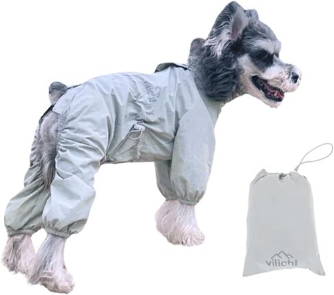 Dog Raincoat, Waterproof Coat, Light Weight & Weather Resistant Shell (Medium) in Saudi Arabia