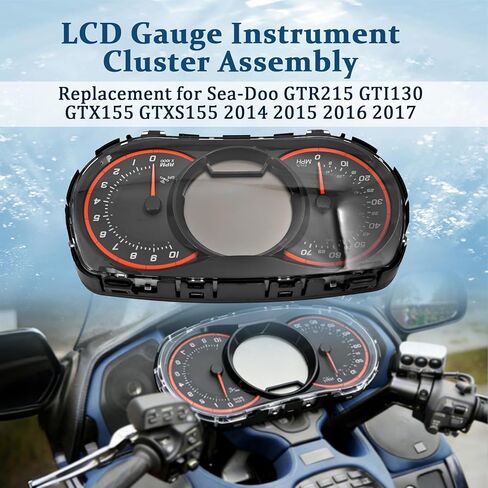 278003378 استبدال مجموعة أدوات قياس LCD لـ Sea-Doo GTR215 GTX155 GTXS155 2014-2017، 278003214 278003216 278003374 278003376 in Kuwait