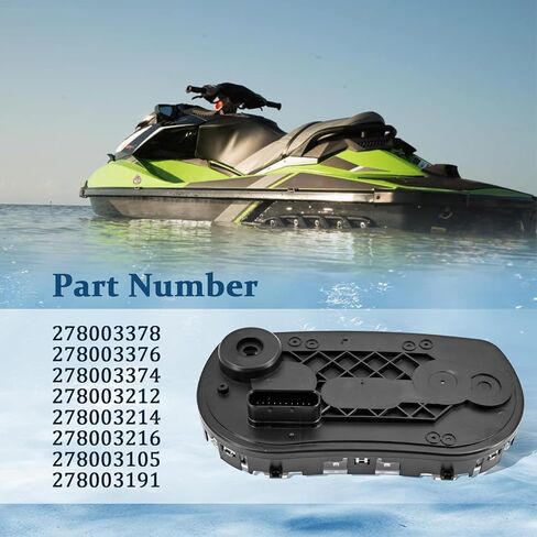 278003378 استبدال مجموعة أدوات قياس LCD لـ Sea-Doo GTR215 GTX155 GTXS155 2014-2017، 278003214 278003216 278003374 278003376 in Kuwait
