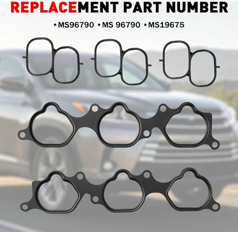 مجموعة حشية مشعب سحب المحرك MS 96790 متوافقة مع سيارة تويوتا لكزس 2005-2018 أفالون RAV4 كامري سيينا هايلاندر فينزا ES350 RX350 RX450h 3.5L V6، استبدال #MS96790 MS19675 in Kuwait