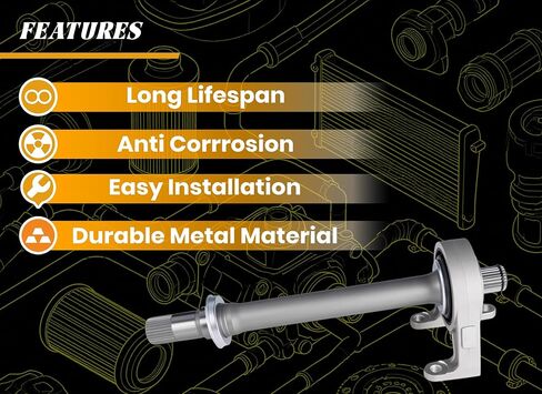 44500-TBF-A00 عمود متوسط ​​أمامي يمين متوافق مع Honda Accord EX 2018-2020 L4 1.5L Civic Si EX 2017-2023 L4 1.5L Acura Integra 2023 2024 in Kuwait
