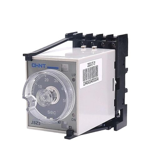 H3Y JSZ3C- A/B/C/D/E/F تأخير تشغيل الطاقة 0.01s ~ 0.5/1s/10s/30s/60s/10m/60m/6h/12h مؤقت تأخير التحكم DC24V AC220V AC380V(DC24V، JSZ3C-A بدون قاعدة) in Kuwait