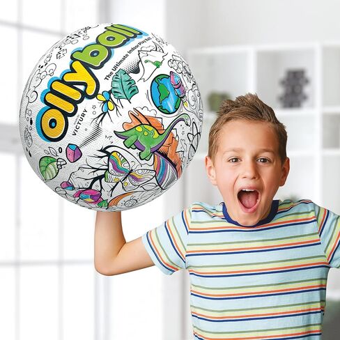 Ollyball، أفضل كرة لعب داخلية للأطفال والآباء، كرة ملونة، مناسبة للعب في الأماكن المغلقة أو الهواء الطلق in Kuwait