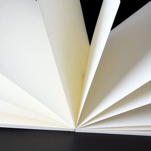 5.9x5.9 Inch Oil and Acrylic Paper Pad,30 Sheets 180GSM(110lb) Tearable Bleed Proof Canvas Like Textured Drawing Papers Perfect for Acrylic,Oil Painting,White in Saudi Arabia