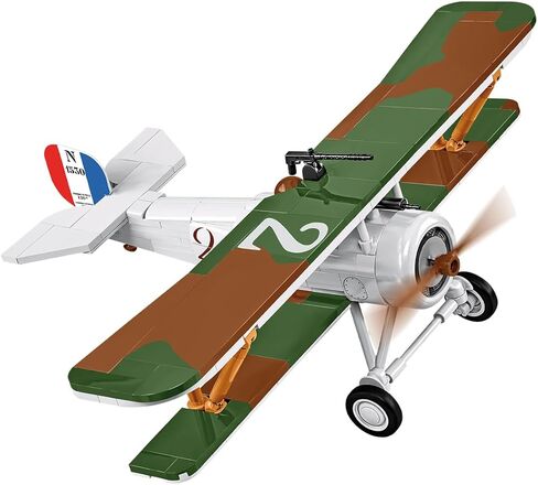 مجموعة بناء الطائرات من مجموعة COBI التاريخية Great War Nieuport 17 C.1 110 HP، 277 قطعة in Kuwait