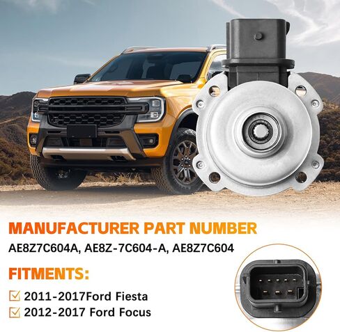 2 قطعة AE8Z-7C604-A مشغل قابض ناقل الحركة الأوتوماتيكي A/B لـ 2012-2017 Ford Focus SE SEL و2011-2017 F-ord Fiesta، مشغل القابض العابر استبدال AE8Z7C604A AE8Z7C604 in Kuwait