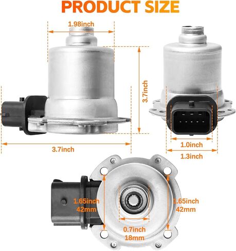 2 قطعة AE8Z-7C604-A مشغل قابض ناقل الحركة الأوتوماتيكي A/B لـ 2012-2017 Ford Focus SE SEL و2011-2017 F-ord Fiesta، مشغل القابض العابر استبدال AE8Z7C604A AE8Z7C604 in Kuwait