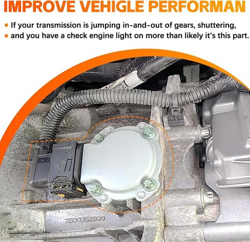2 قطعة AE8Z-7C604-A مشغل قابض ناقل الحركة الأوتوماتيكي A/B لـ 2012-2017 Ford Focus SE SEL و2011-2017 F-ord Fiesta، مشغل القابض العابر استبدال AE8Z7C604A AE8Z7C604 in Kuwait
