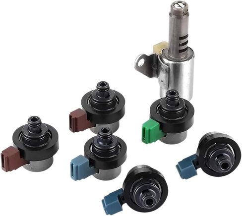 4EAT Transmission Solenoid Kit Compatible For Subaru Forester 2.4L 2.5L 31939AA052 31939-AA052 31705AA441 31705AA440 Car Replacement Parts(Without harness) in Saudi Arabia