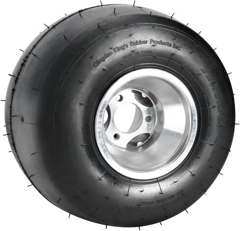 إطارات Go Kart مقاس 11x7.10-11x7.10-5 مع حافة 5 بوصات، 3 مداس أملس أملس، 4 طبقات لمركبات ATV، UTV، Go Kart، دراجة صغيرة، عربة جولف - مجموعة من إطارين لجميع التضاريس in Kuwait