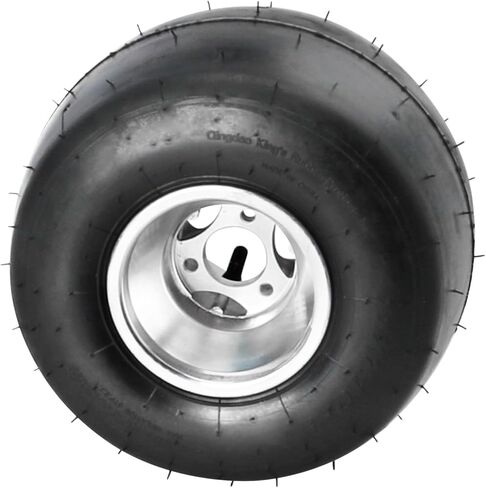 إطارات Go Kart مقاس 11x7.10-11x7.10-5 مع حافة 5 بوصات، 3 مداس أملس أملس، 4 طبقات لمركبات ATV، UTV، Go Kart، دراجة صغيرة، عربة جولف - مجموعة من إطارين لجميع التضاريس in Kuwait