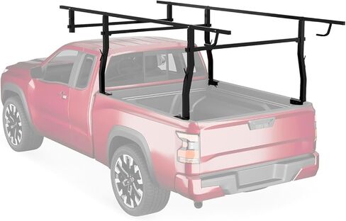 GarveeTech 1000 LBS Adjustable 49 in-65 in Universal Truck Bed Rack Contractor Ladder Pickup Lumber Utility Kayak Full Size Rack in Kuwait