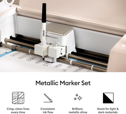 مجموعة أقلام Cricut® المعدنية، 1.0 مم (5 قيراط) in Kuwait