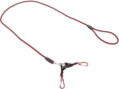 RC Car Traction Rope High Strength Nylon Winch Recovery Strap with Metal Hooks for 1:5 1:8 :10 RC Crawler Cars SCX10 (Red) in Saudi Arabia