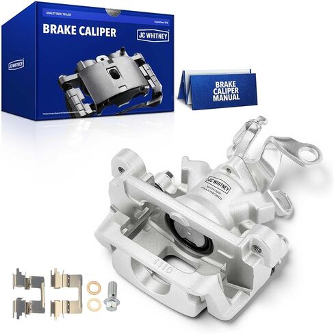 مجموعة فرجار الفرامل الخلفية اليمنى JC Whitney JFBAJCWBC00433 مع دعامة - متوافقة مع Mitsubishi Outlander 2014-2018، Outlander Sport 2013-2018 in Kuwait