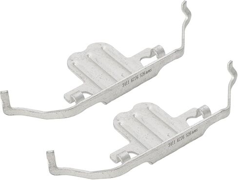 Front Disc Brake Caliper, 2PCS Brake Pad Retainer Clip 34116798879, Suitable for 1 Series E81 120d 120i 123d, Brake Performance in Kuwait