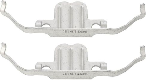 Front Disc Brake Caliper, 2PCS Brake Pad Retainer Clip 34116798879, Suitable for 1 Series E81 120d 120i 123d, Brake Performance in Kuwait