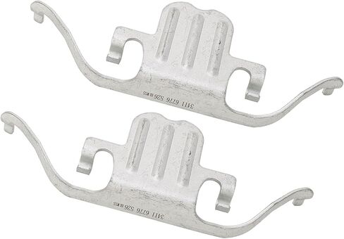 Front Disc Brake Caliper, 2PCS Brake Pad Retainer Clip 34116798879, Suitable for 1 Series E81 120d 120i 123d, Brake Performance in Kuwait