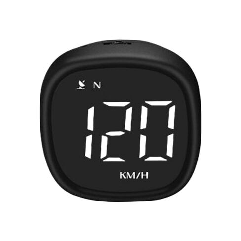 عداد السرعة الرقمي العالمي LED GPS HUD مع تذكير القيادة بالسرعة الزائدة والتعب للدراجات النارية والمركبات (اسم اللون: MPH KMH) in Kuwait