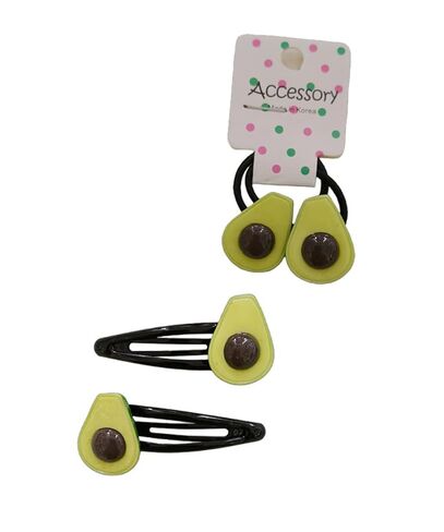 Baby Avocado Headband Bow Girls Avocado Hair Clips Pin Avocado Pinwheel Bows BBG21 (Hair Clips-D) in Saudi Arabia
