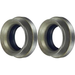 Arrhythmic 2 Pieces Front Axle Spindle Seal Replacement for Jeep Wrangler 4.0L 1997 1998 1999 2000 2001 2002 2003 2004 2005 2006, for Jeep Wrangler 2.5L 1997 1998 1999 2000 2001 2002 in Kuwait