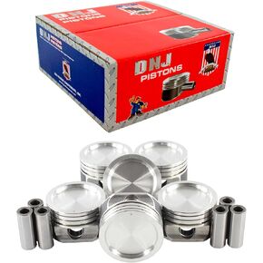 DNJ P3147 Piston Set Standard for 1997-1999 Buick, Chevrolet, Oldsmobile, Pontiac Achieva, Century, Cutlass 3.1L V6 12V OHV 189cid in Kuwait
