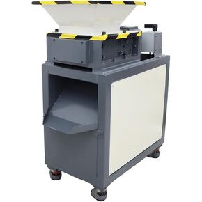 Universal Shredder Biaxial Crusher Electric Metal Plastic Shredding Machine for Aluminium Plate Kitchen Waste Paper Cardboard 220V 1.5KW in Kuwait