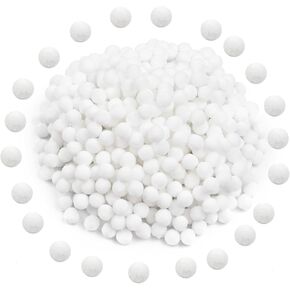 Bouiexye 600 PCS Pom Poms 1cm Multicolor Bulk DIY Mini Pom Poms for Crafts, Holiday Decorations, Home and Art Projects in Saudi Arabia