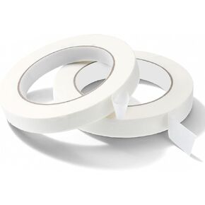 Freezer Tape to Write On, 2 Rolls Removable Freezer Tape for Freezers Paper, Kitchen Tapes for Food Containers, Low Temperature Resistant Writable Labels, 100 Yards Total Length in Kuwait
