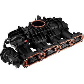 AULINK 06L133201AS Intake Manifold with Solenoid Valve Sensor For VW Beetle 2013-2017,Golf 2015-2018,Golf Alltrack 2017-2019,Golf SportWagen 2015-2019,Jetta 2014-2018,Passat 2014-2017 1.8L 2.0L L4 in Kuwait