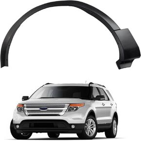 العجلة الأمامية اليمنى، حافة حاجز القوس الأسود متوافقة مع 2016-2019 Ford Explorer/Police Interceptor Utility 2.3L 3.5L 3.7L FB5Z16038AB in Kuwait