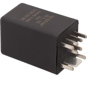 Glown Heater Relay For Skoda, And Seat Vehicles - For A3 8P/8V, For A4 B7/B8, A5 8T, For A6 C6/C7, Q5 8R, For Passat B6/B7/B8/CC, For Transporter T5 - OEM 04L907282B,Black in Kuwait